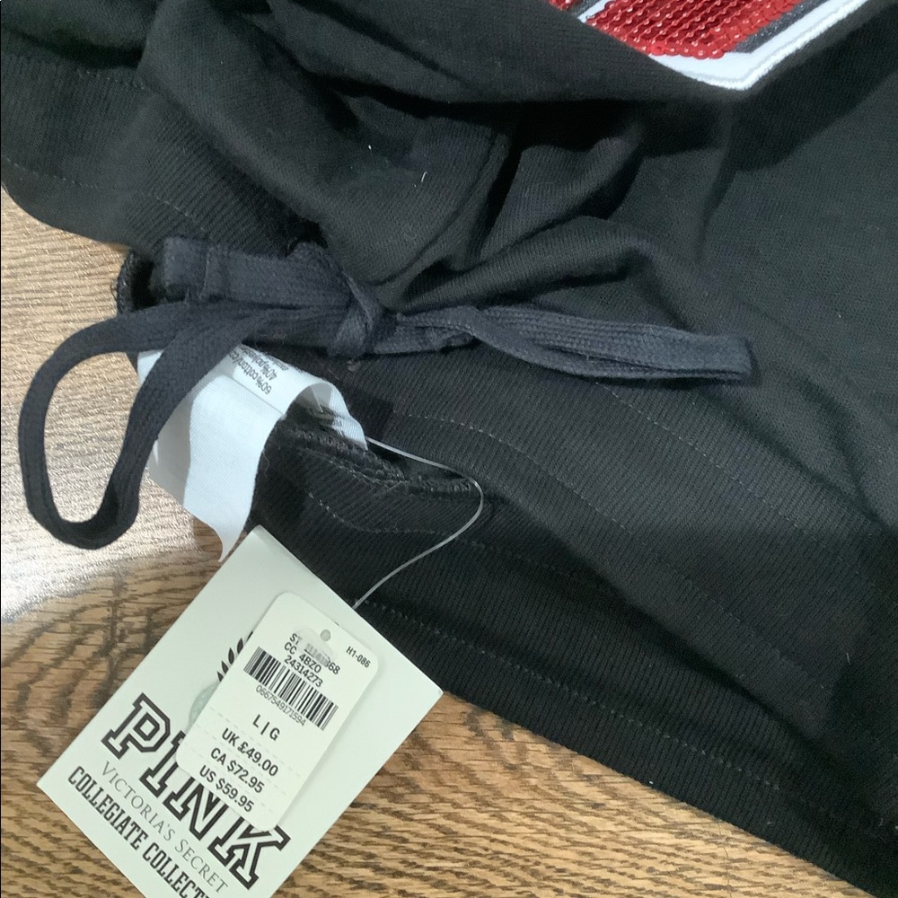 NWT VS Pink Wisconsin Badgers Joggers Size Large - Picture 9 of 9